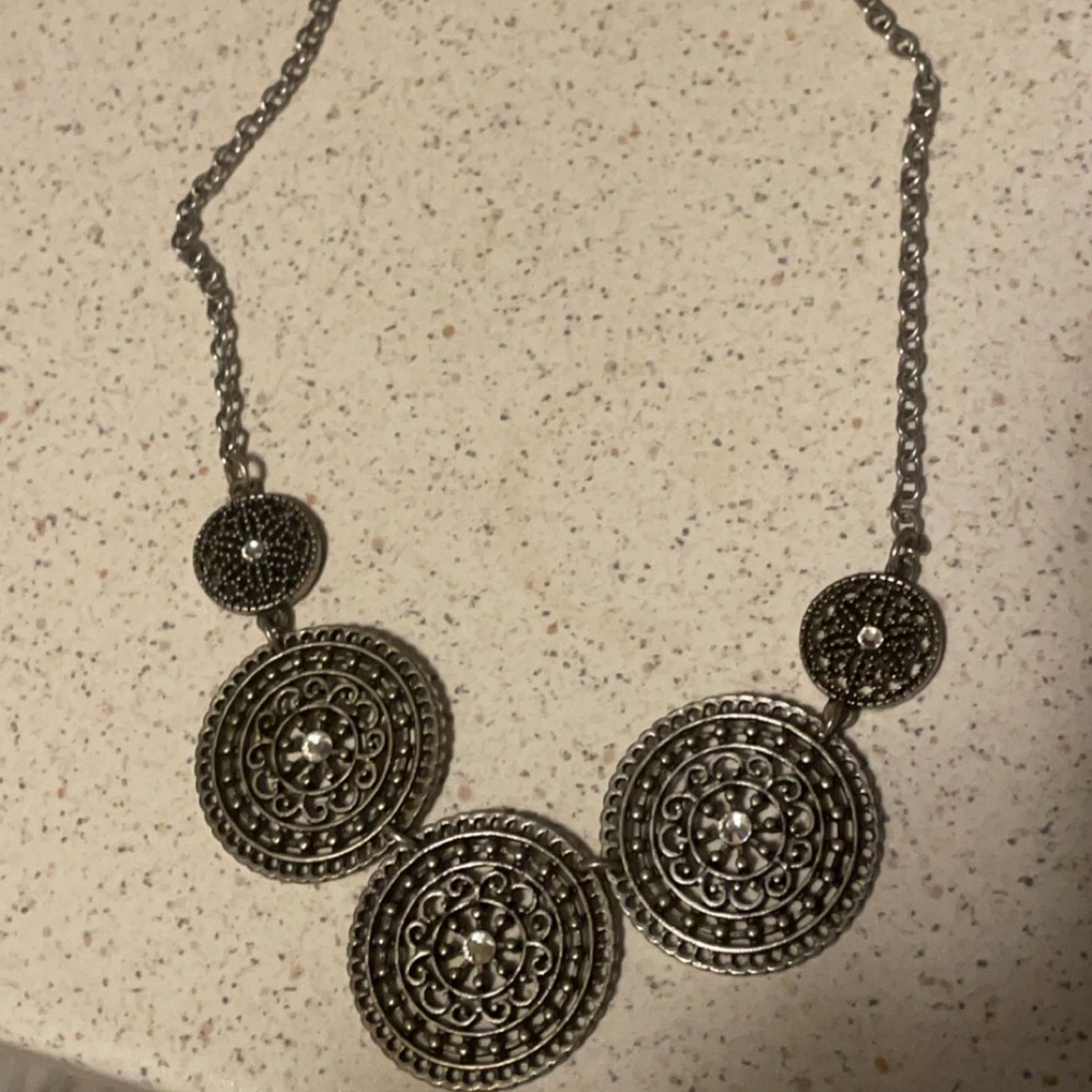 Silver necklace